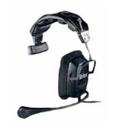 PH-1 A4F PH-1, SINGLE-SIDED FULL CUSHION MEDIUM WEIGHT HEADSET, A4F CONNECTOR
